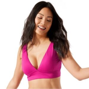 Tommy Bahama Palm Modern V Neck Bikini Top - Medium - New